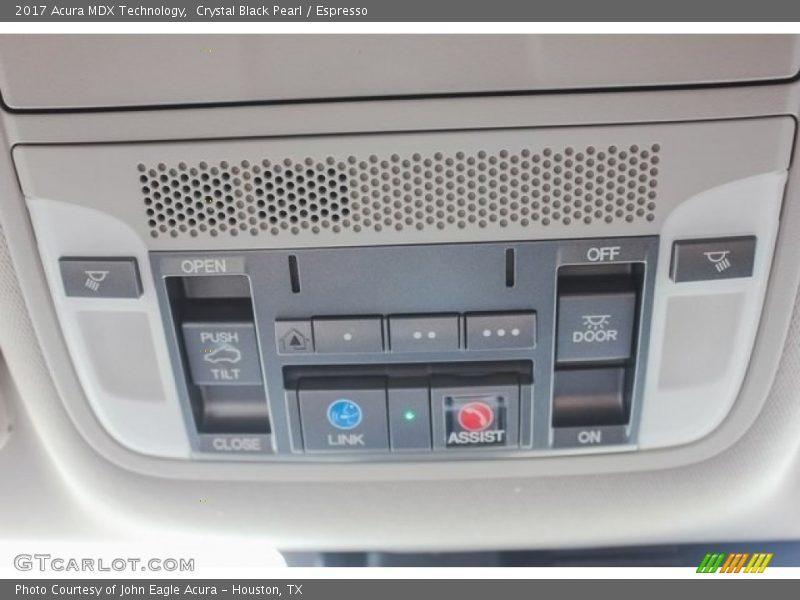 Controls of 2017 MDX Technology