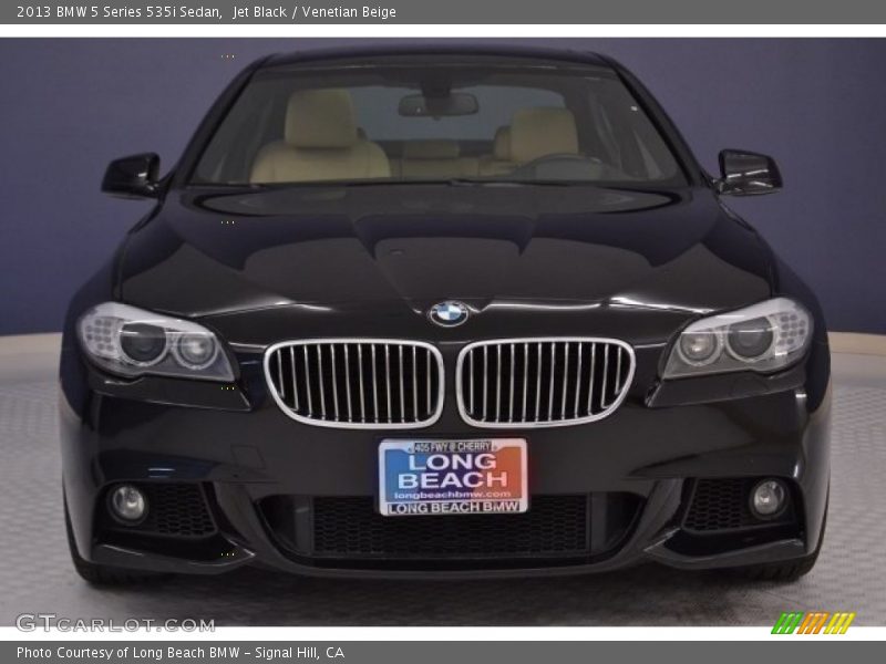 Jet Black / Venetian Beige 2013 BMW 5 Series 535i Sedan