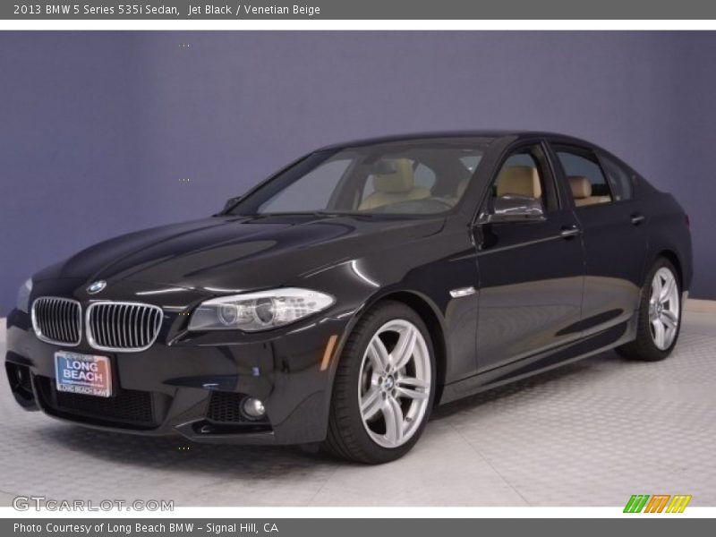 Jet Black / Venetian Beige 2013 BMW 5 Series 535i Sedan