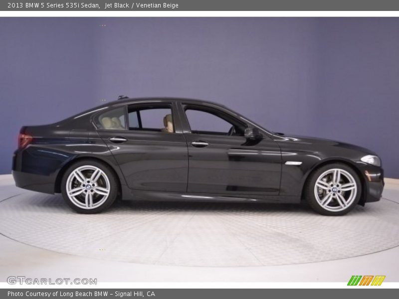 Jet Black / Venetian Beige 2013 BMW 5 Series 535i Sedan