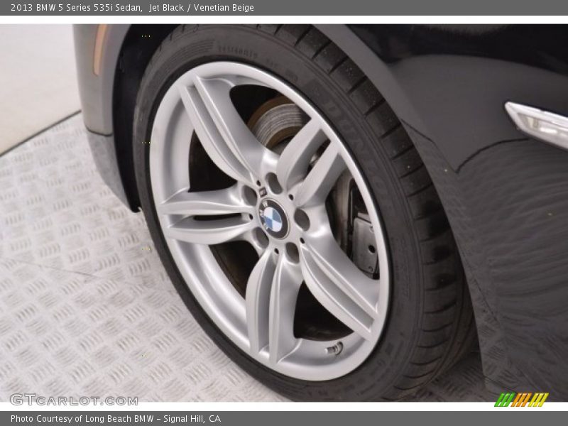 Jet Black / Venetian Beige 2013 BMW 5 Series 535i Sedan