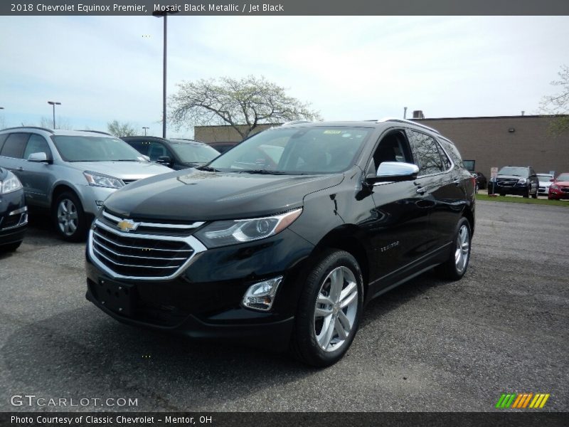 Mosaic Black Metallic / Jet Black 2018 Chevrolet Equinox Premier
