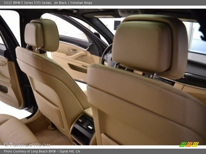 Jet Black / Venetian Beige 2013 BMW 5 Series 535i Sedan