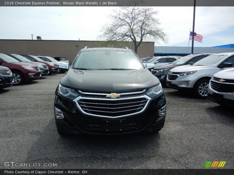 Mosaic Black Metallic / Jet Black 2018 Chevrolet Equinox Premier