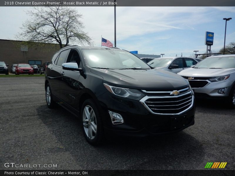 Mosaic Black Metallic / Jet Black 2018 Chevrolet Equinox Premier