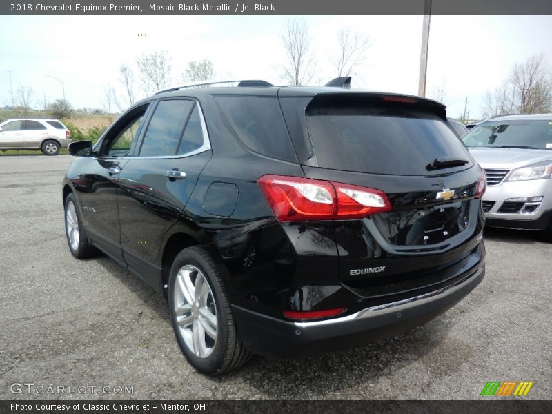 Mosaic Black Metallic / Jet Black 2018 Chevrolet Equinox Premier