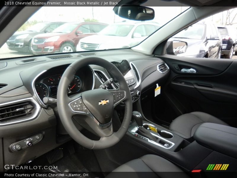 Mosaic Black Metallic / Jet Black 2018 Chevrolet Equinox Premier