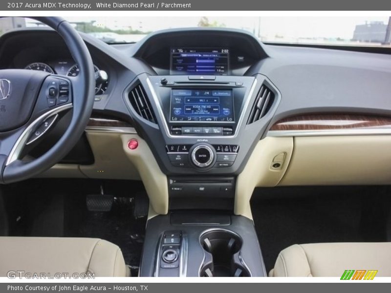 White Diamond Pearl / Parchment 2017 Acura MDX Technology