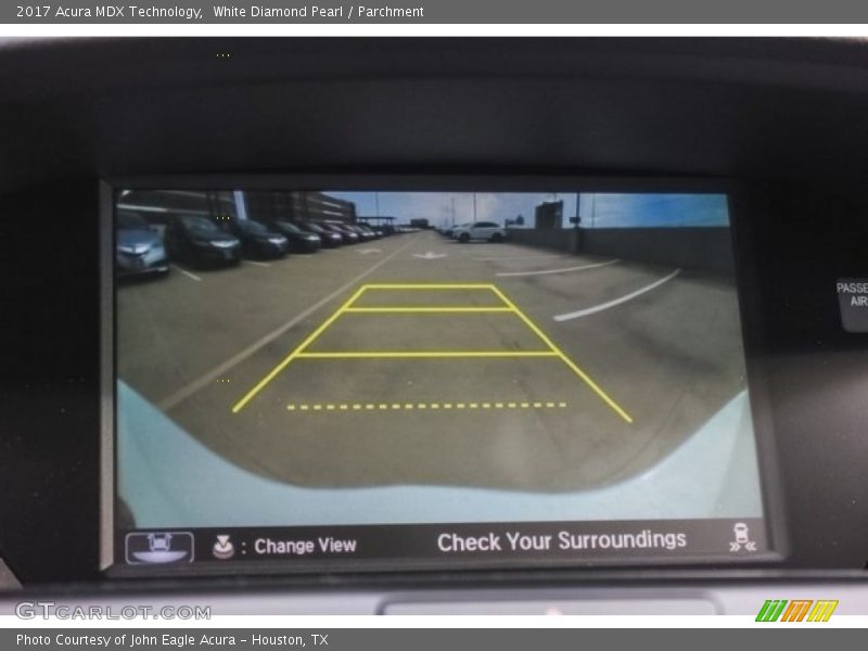 White Diamond Pearl / Parchment 2017 Acura MDX Technology