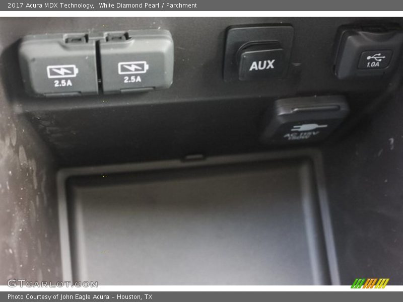 White Diamond Pearl / Parchment 2017 Acura MDX Technology