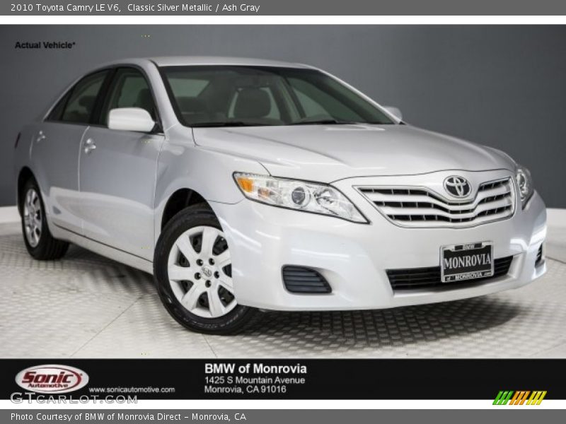 Classic Silver Metallic / Ash Gray 2010 Toyota Camry LE V6