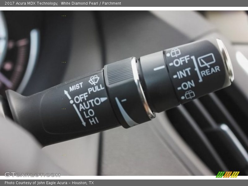 White Diamond Pearl / Parchment 2017 Acura MDX Technology