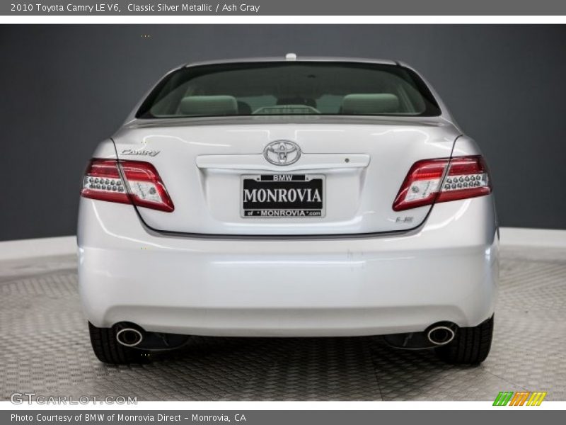 Classic Silver Metallic / Ash Gray 2010 Toyota Camry LE V6