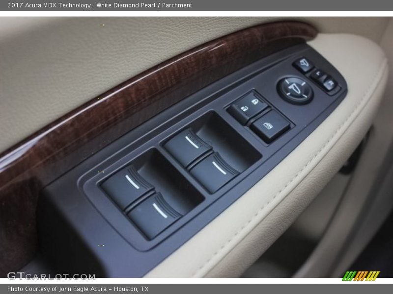 White Diamond Pearl / Parchment 2017 Acura MDX Technology