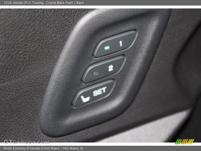 Crystal Black Pearl / Black 2016 Honda CR-V Touring