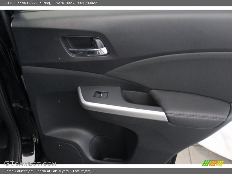Crystal Black Pearl / Black 2016 Honda CR-V Touring
