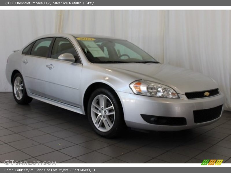 Silver Ice Metallic / Gray 2013 Chevrolet Impala LTZ