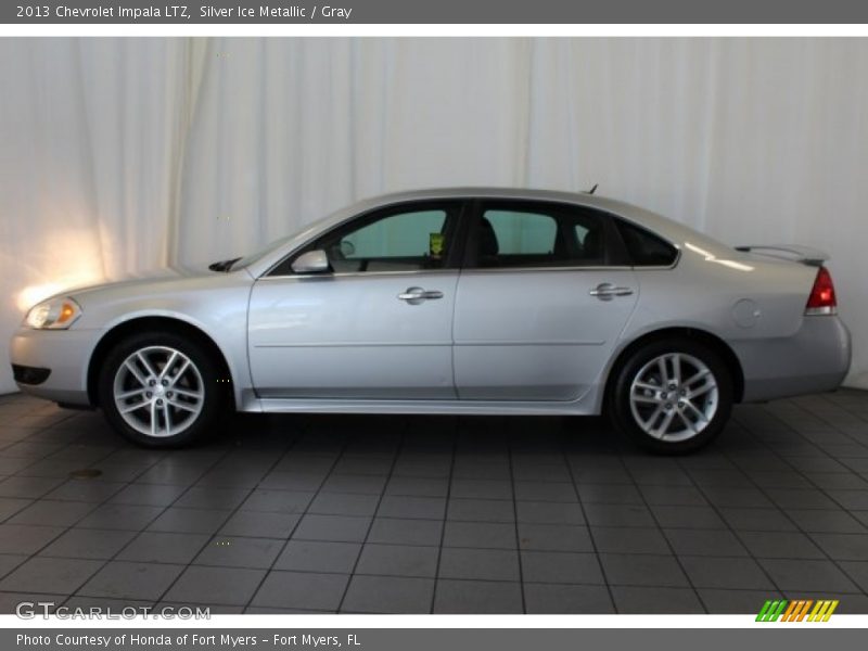 Silver Ice Metallic / Gray 2013 Chevrolet Impala LTZ
