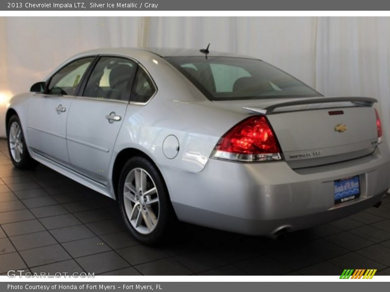 Silver Ice Metallic / Gray 2013 Chevrolet Impala LTZ