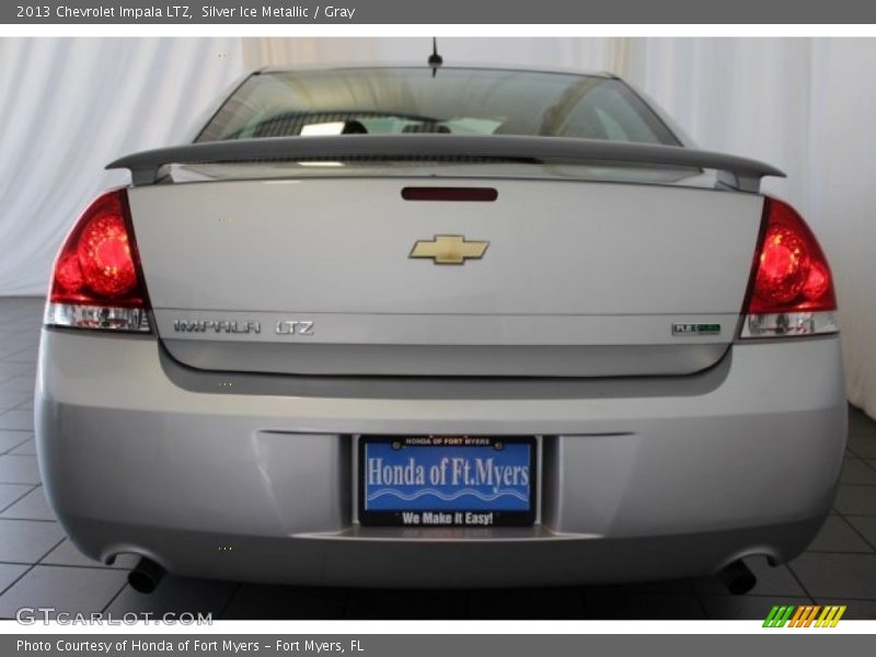 Silver Ice Metallic / Gray 2013 Chevrolet Impala LTZ
