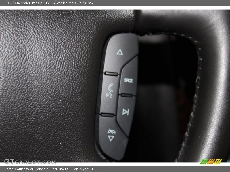 Silver Ice Metallic / Gray 2013 Chevrolet Impala LTZ