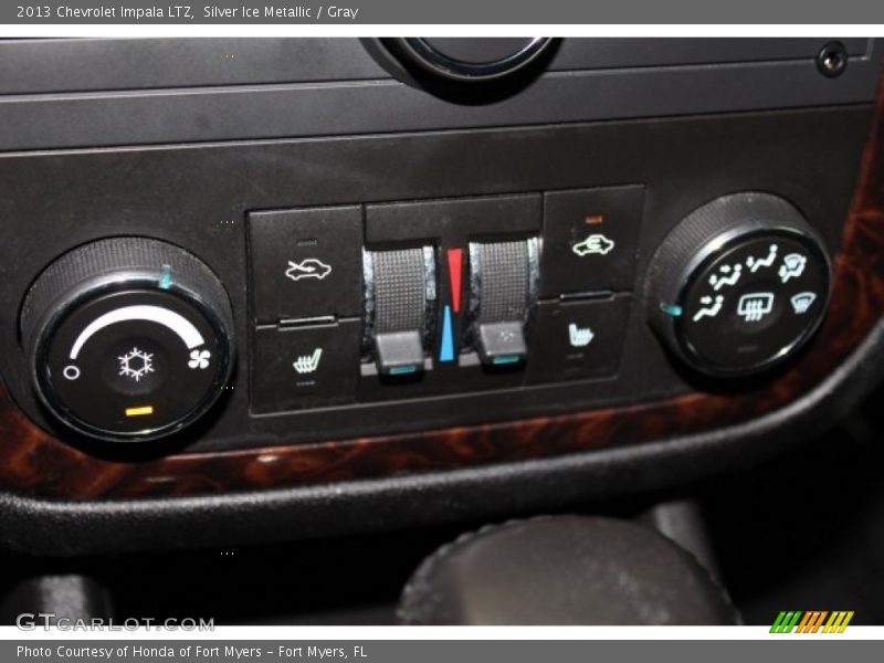 Silver Ice Metallic / Gray 2013 Chevrolet Impala LTZ