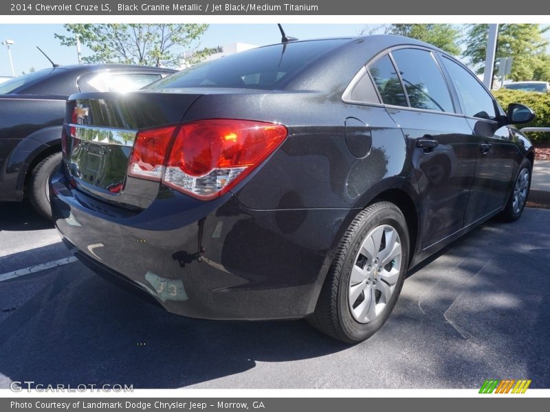 Black Granite Metallic / Jet Black/Medium Titanium 2014 Chevrolet Cruze LS