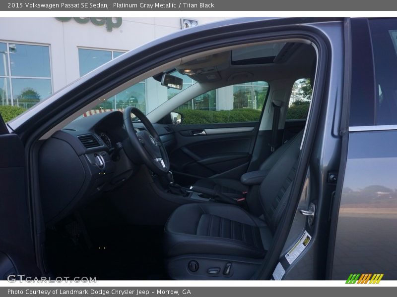Platinum Gray Metallic / Titan Black 2015 Volkswagen Passat SE Sedan