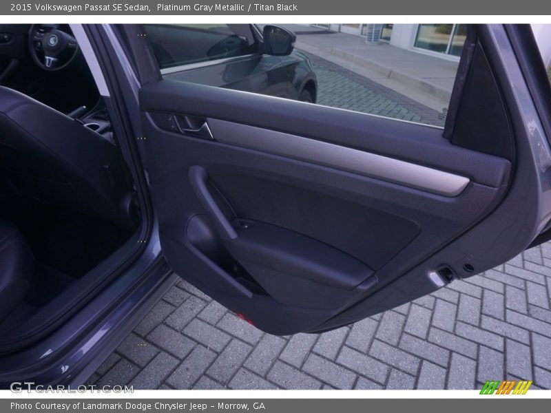 Platinum Gray Metallic / Titan Black 2015 Volkswagen Passat SE Sedan