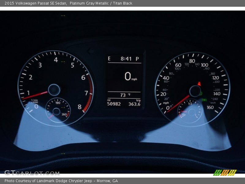 Platinum Gray Metallic / Titan Black 2015 Volkswagen Passat SE Sedan