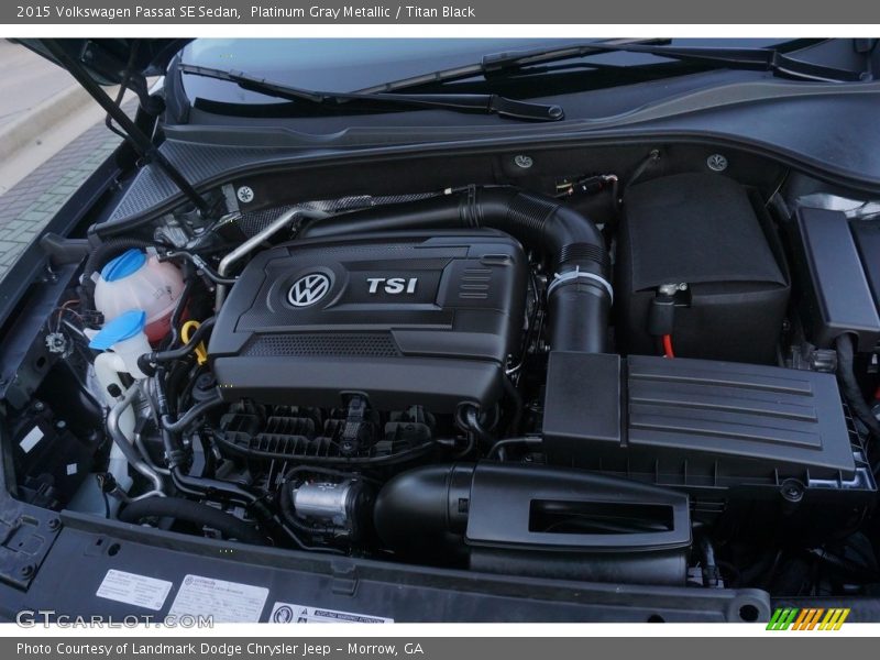 Platinum Gray Metallic / Titan Black 2015 Volkswagen Passat SE Sedan
