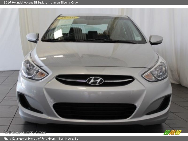 Ironman Silver / Gray 2016 Hyundai Accent SE Sedan