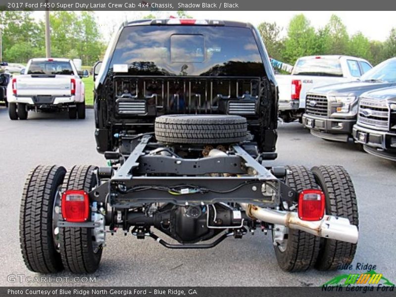 Shadow Black / Black 2017 Ford F450 Super Duty Lariat Crew Cab 4x4 Chassis