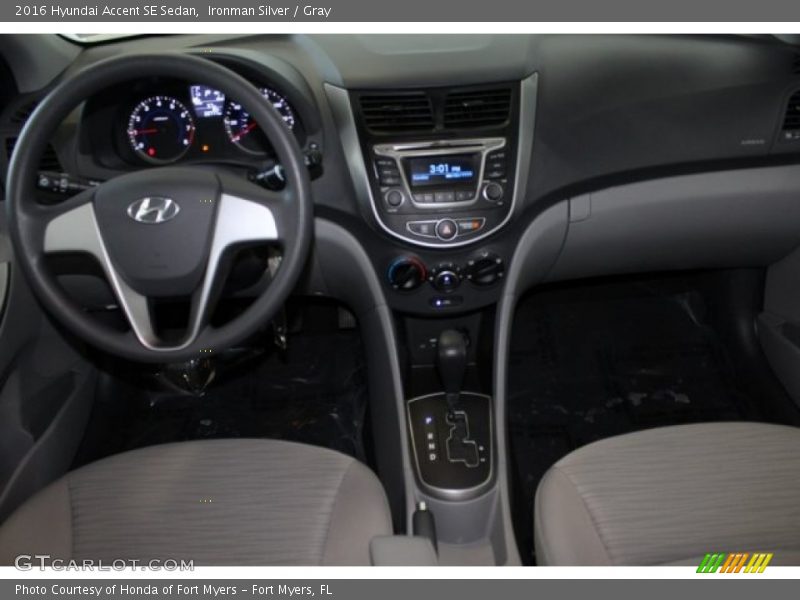 Ironman Silver / Gray 2016 Hyundai Accent SE Sedan