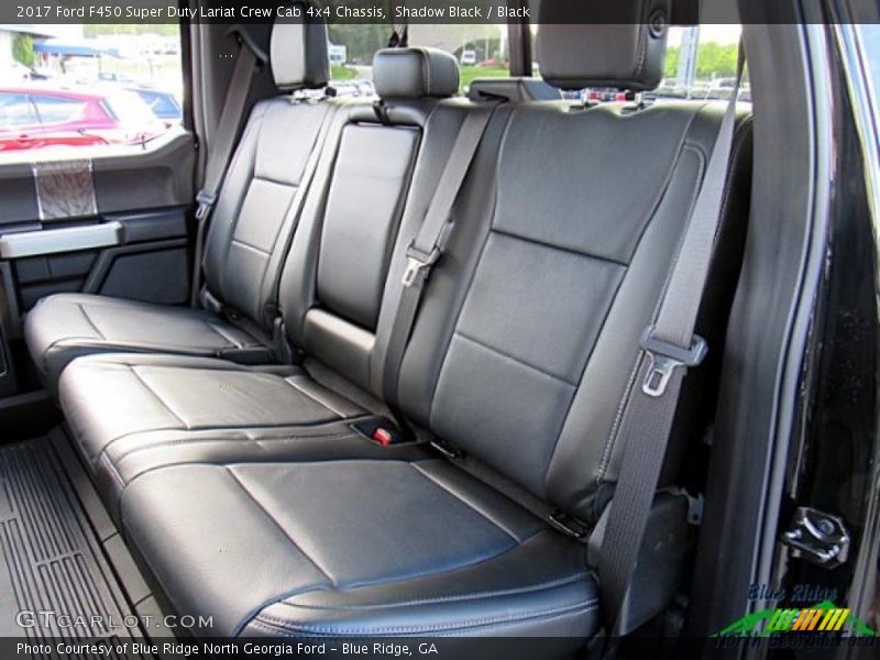 Shadow Black / Black 2017 Ford F450 Super Duty Lariat Crew Cab 4x4 Chassis