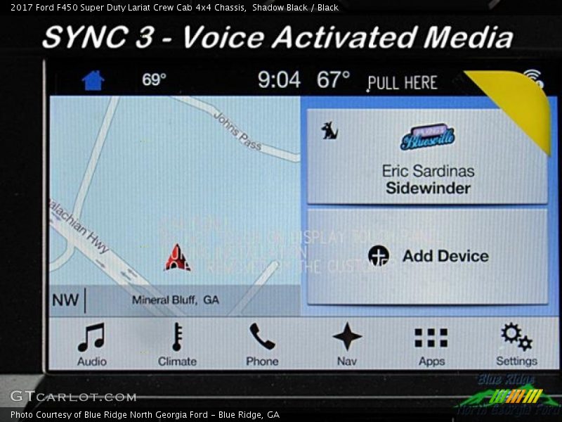 Shadow Black / Black 2017 Ford F450 Super Duty Lariat Crew Cab 4x4 Chassis