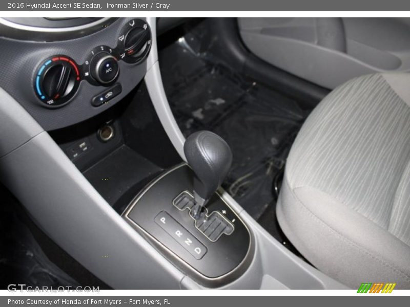 Ironman Silver / Gray 2016 Hyundai Accent SE Sedan