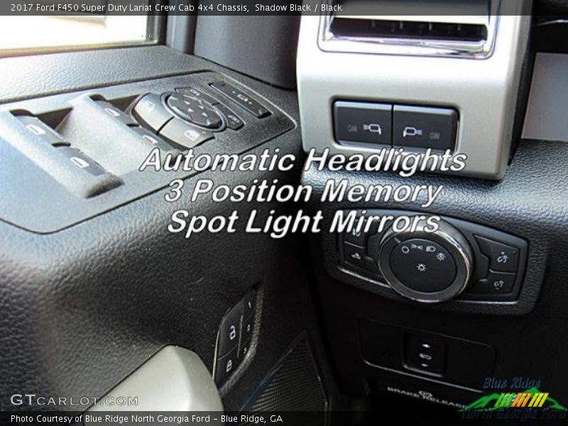 Shadow Black / Black 2017 Ford F450 Super Duty Lariat Crew Cab 4x4 Chassis