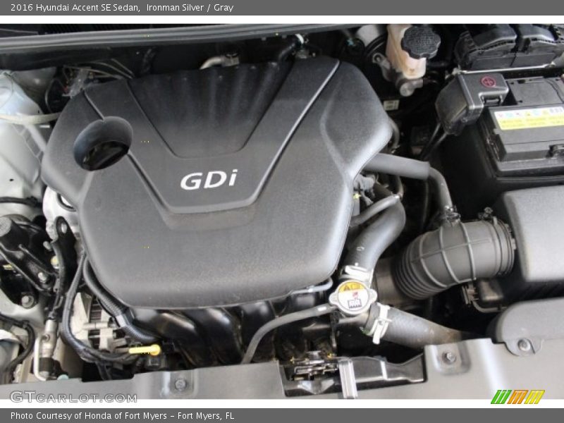 Ironman Silver / Gray 2016 Hyundai Accent SE Sedan