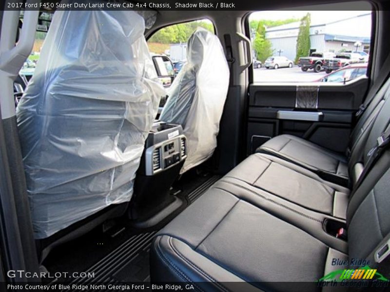 Shadow Black / Black 2017 Ford F450 Super Duty Lariat Crew Cab 4x4 Chassis