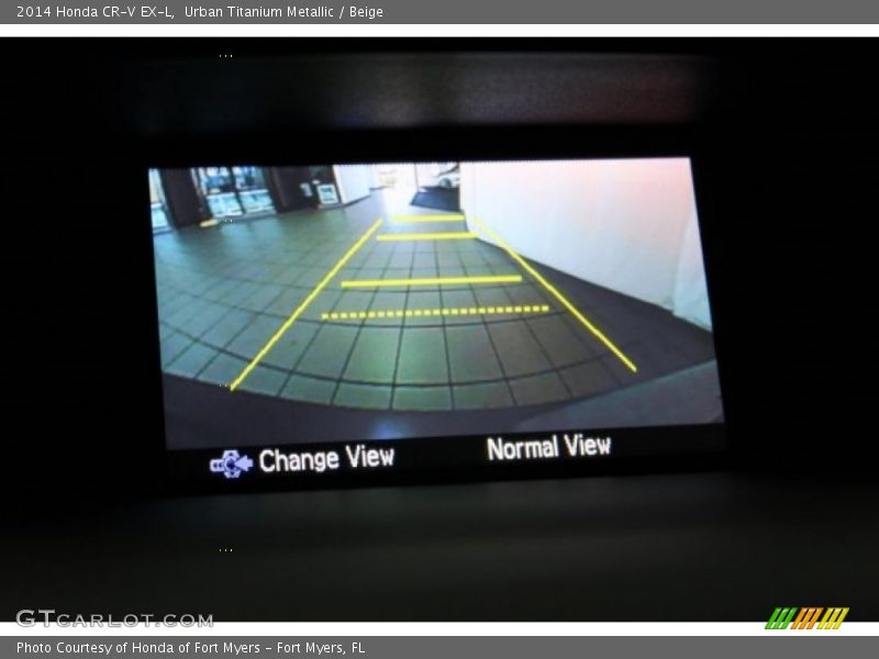 Urban Titanium Metallic / Beige 2014 Honda CR-V EX-L