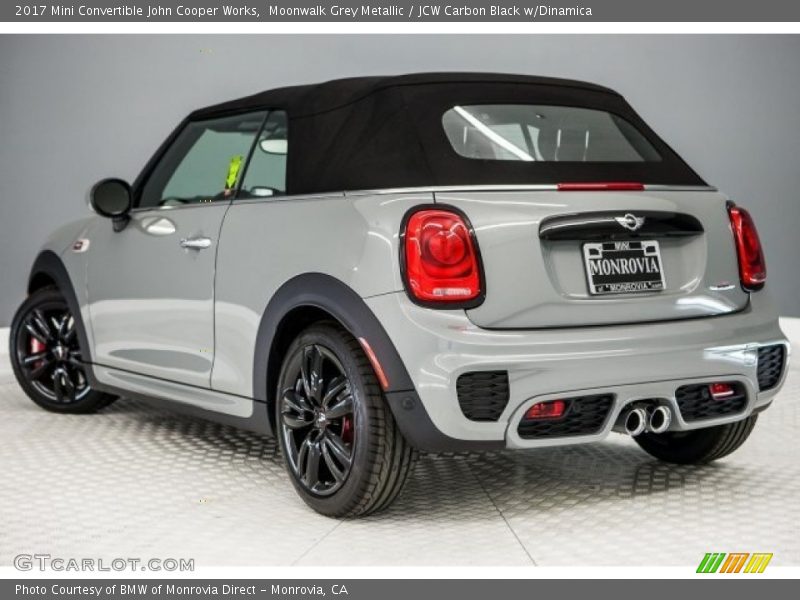 Moonwalk Grey Metallic / JCW Carbon Black w/Dinamica 2017 Mini Convertible John Cooper Works