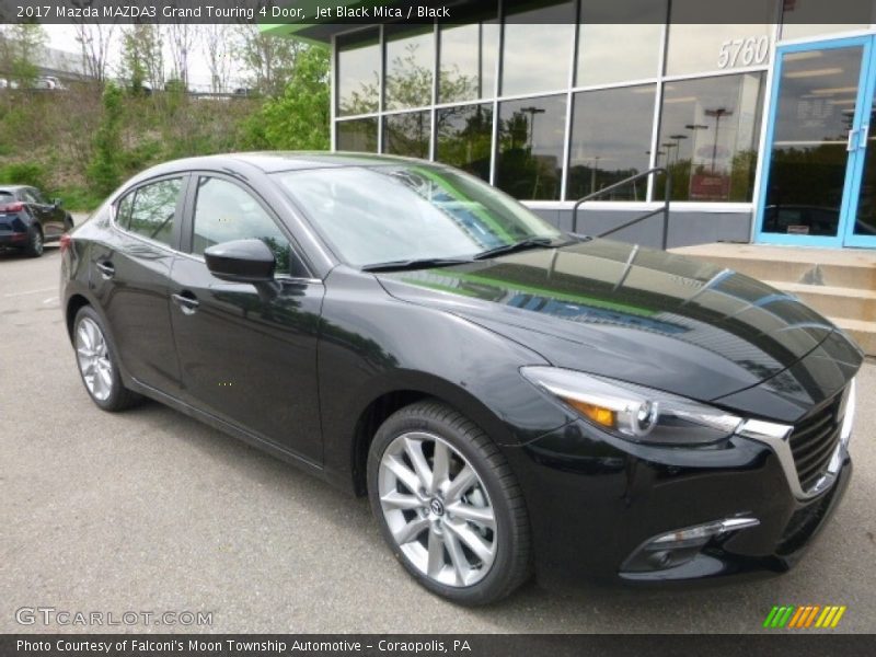 Jet Black Mica / Black 2017 Mazda MAZDA3 Grand Touring 4 Door