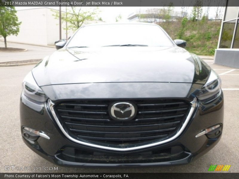 Jet Black Mica / Black 2017 Mazda MAZDA3 Grand Touring 4 Door
