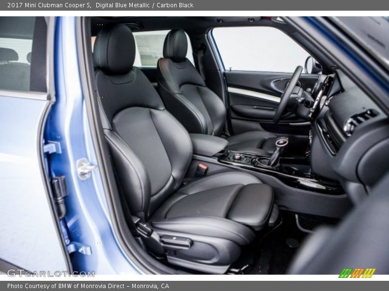Digital Blue Metallic / Carbon Black 2017 Mini Clubman Cooper S