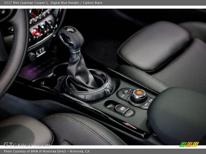 Digital Blue Metallic / Carbon Black 2017 Mini Clubman Cooper S
