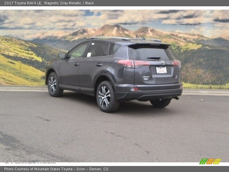 Magnetic Gray Metallic / Black 2017 Toyota RAV4 LE