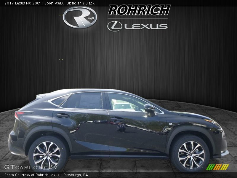 Obsidian / Black 2017 Lexus NX 200t F Sport AWD