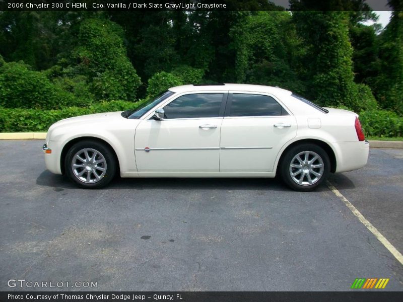 Cool Vanilla / Dark Slate Gray/Light Graystone 2006 Chrysler 300 C HEMI