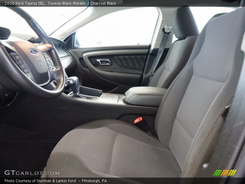 Tuxedo Black Metallic / Charcoal Black 2010 Ford Taurus SEL